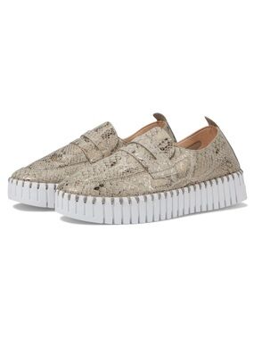 Ilse Jacobsen Tulip 3868 Platform Snake Loafer 38
